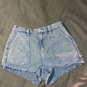Wild Fable Denim Green/Blue Jean Shorts